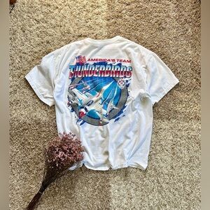 America's Team Thunderbirds Tee Y2K Big Logo Army Police Streetwear New York NY